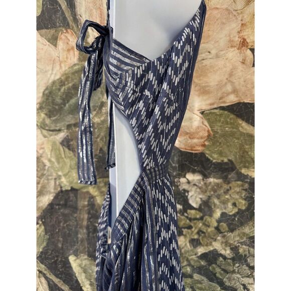 New Anthropologie Mahila Reva Halter Maxi Dress Size Extra Large - Picture 7 of 10